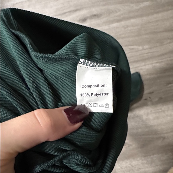 SHEIN Sleeveless Forest Green Jumper - Picture 5 of 6